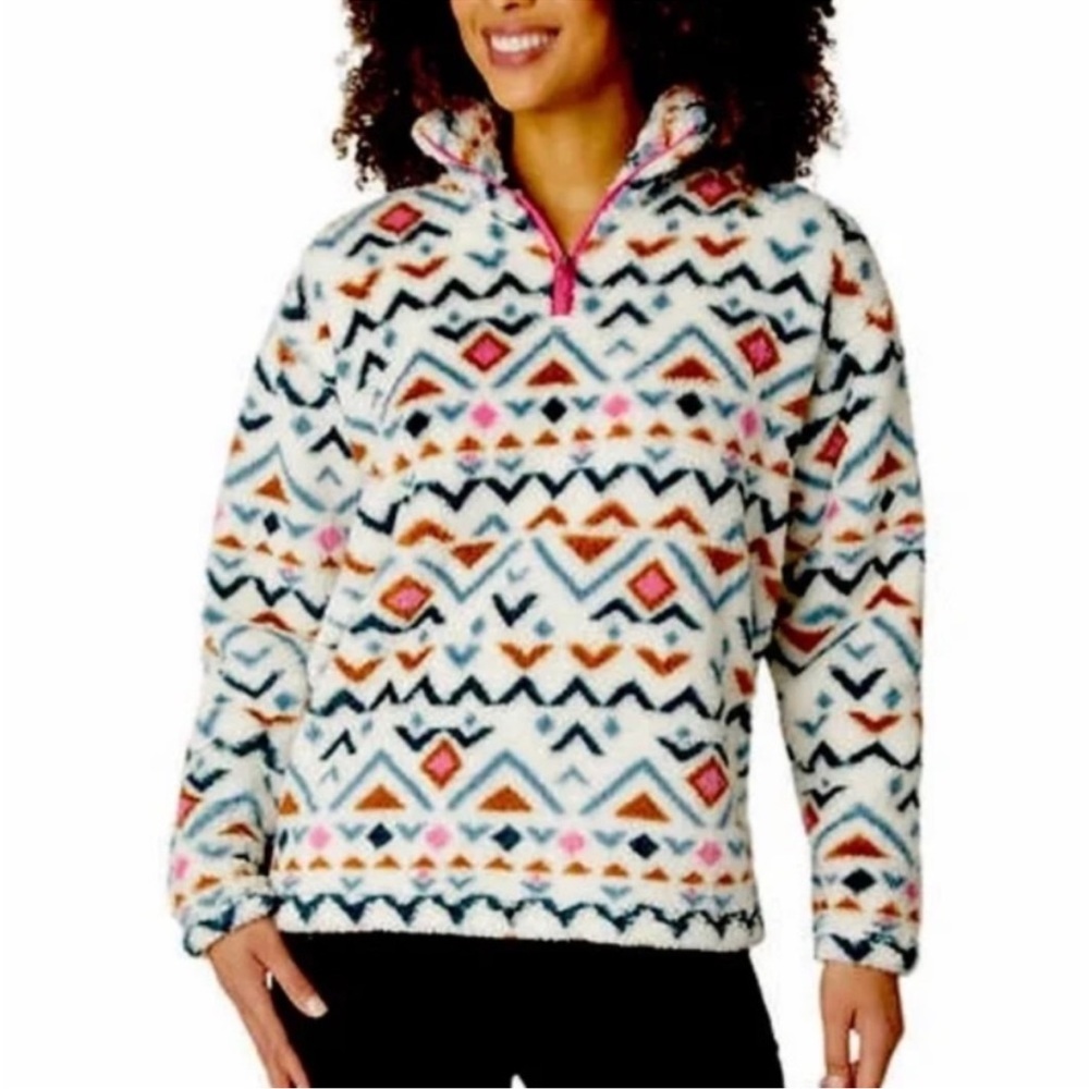 Eddie Bauer 1/4 Zip Plush Fleece Pullover